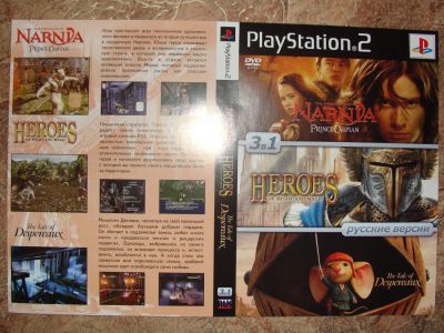 Лот: 6722379. Фото: 1. диск PS2 Narnia. Игры для консолей