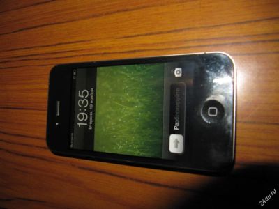 Лот: 3444940. Фото: 1. Iphone 4S 16Gb Black, американец... Смартфоны
