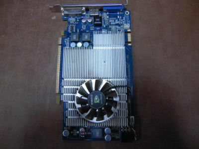 Лот: 8809784. Фото: 1. PCI-E видеокарта 9600GS 768mb... Видеокарты