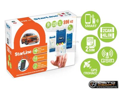Лот: 17429712. Фото: 1. Сигнализация Starline S96 v2 BT... Автомобильные сигнализации
