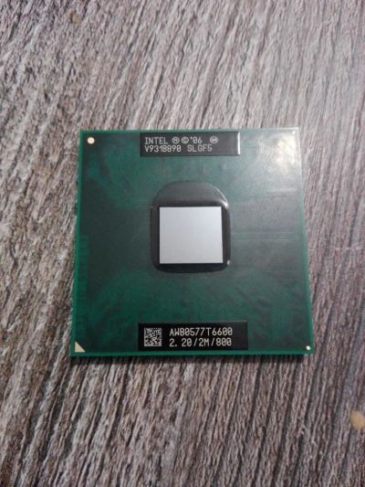 Лот: 10648549. Фото: 1. Процессор для ноутбука Intel AW80577T6600. Процессоры