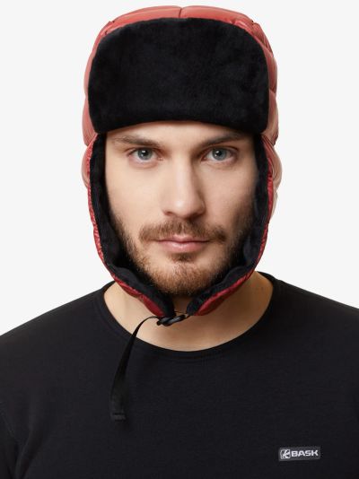 Лот: 24605522. Фото: 1. Пуховая шапка-ушанка BASK. Другое (спортивная одежда)