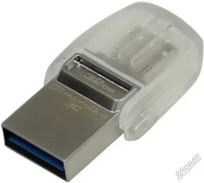 Лот: 6583011. Фото: 1. Флешка USB 32 ГБ Kingston Data... USB-флеш карты
