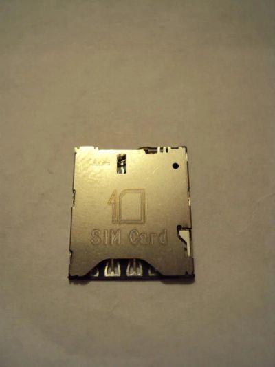 Лот: 152409. Фото: 1. Сим-коннектор HTC / SIM Card Tray... Шлейфы, разъёмы