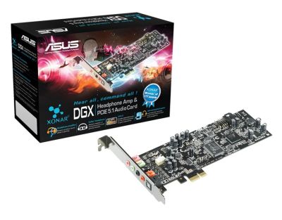 Лот: 14230679. Фото: 1. Asus Xonar Dgx (pci-e). Звуковые карты