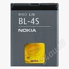 Лот: 822118. Фото: 1. Аккумулятор для Nokia! BL-4S!. Аккумуляторы