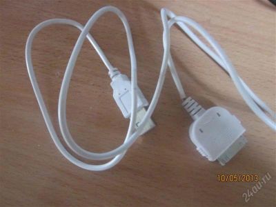 Лот: 2792657. Фото: 1. USB шнур для apple Iphone 4g c... Дата-кабели, переходники