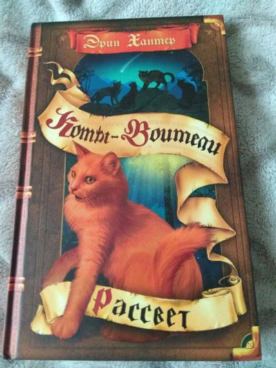 Лот: 14835749. Фото: 1. Эрин Хантер Коты-воители Рассвет. Художественная для детей
