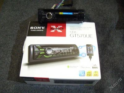 Лот: 2650664. Фото: 1. Sony GT-570UE, USB,52Wt х4, Thailand. Автомагнитолы
