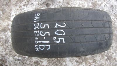 Лот: 15456115. Фото: 1. 1 шт.205-55-16 Bridgestone Turanza... Шины