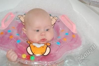 Лот: 2050700. Фото: 1. Круг на шею для купания Baby Swimmer. Детская гигиена