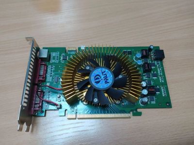 Лот: 15927034. Фото: 1. Видеокарта PCI-E 8600GTS 256mb... Видеокарты