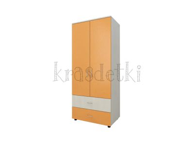 Лот: 10952124. Фото: 1. Шкаф детский КД-01. Цвет: оранж... Шкафы, стеллажи, комоды