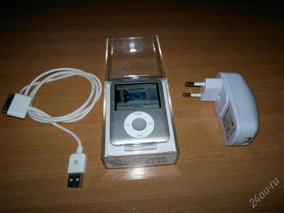 Лот: 872478. Фото: 1. Apple IPod Nano 3g 4GB. Плееры