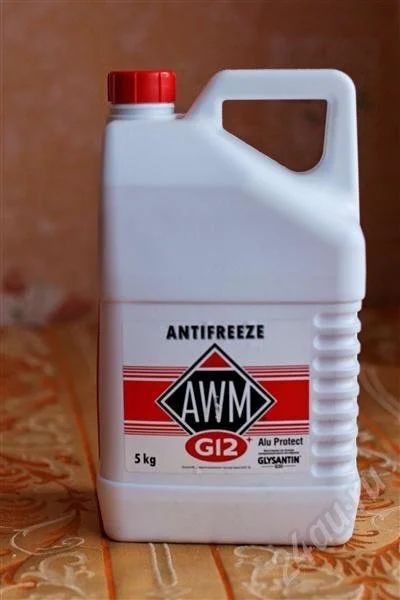 Лот: 334740. Фото: 1. Антифриз AWM G12 5кг. Масла, жидкости