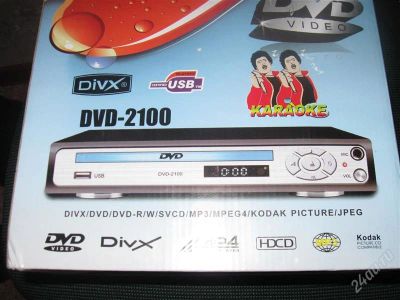Лот: 1765045. Фото: 1. Продам новый в коробке DVD c USB... DVD, Blu-Ray плееры