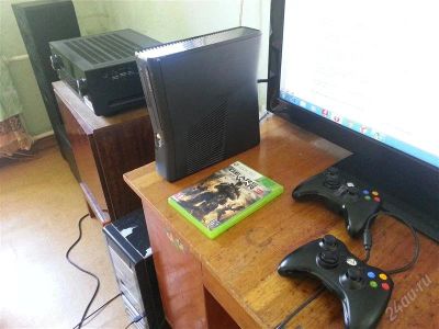 Лот: 2918466. Фото: 1. Xbox 360slim 250gb+HDMI. Игровые приставки, консоли