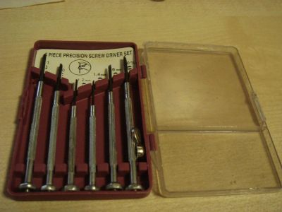 Лот: 8570672. Фото: 1. Отвертки часовые. Кейсы, сумки для инструмента