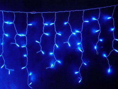 Лот: 6573997. Фото: 1. Гирлянда бахрома IC-100B 100LED... Гирлянды, шарики, новогодние аксессуары