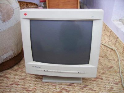 Лот: 539848. Фото: 1. Монитор OPTIQUEST. ЭЛТ-мониторы
