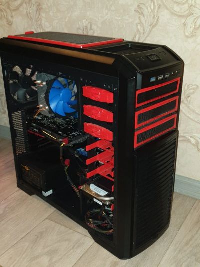 Лот: 15294678. Фото: 1. Игровой компьютер на Amd fx 6300... Компьютеры в сборе