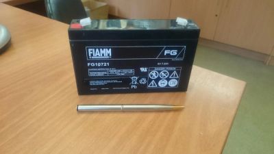 Лот: 10118085. Фото: 1. Аккумулятор FIAMM FG 10721 6В-7... Аккумуляторы