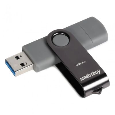 Лот: 25402334. Фото: 1. USB флешка 3.0 64 GB (+ Type-C... USB-флеш карты
