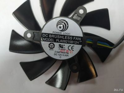 Лот: 16387514. Фото: 1. Кулер видеокарты MSI диаметр 87мм... Системы охлаждения