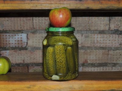 Лот: 3548674. Фото: 1. огурчики консервированные. Домашние заготовки