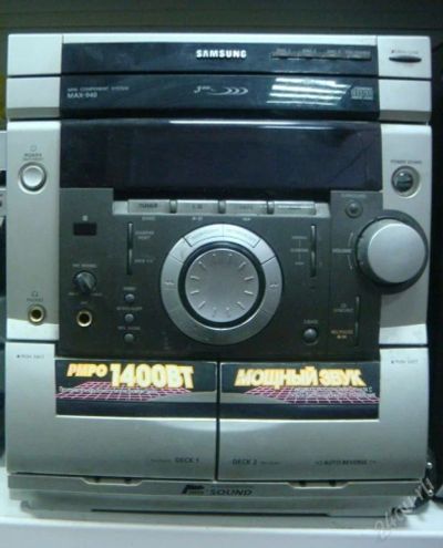Лот: 85303. Фото: 1. Музыкальный центр SAMSUNG MAX-940. Музыкальные центры, магнитолы