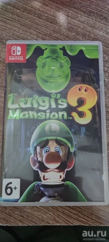 Лот: 18089290. Фото: 1. Luigi Mansion 2 для NIntendo Switch. Игры для консолей