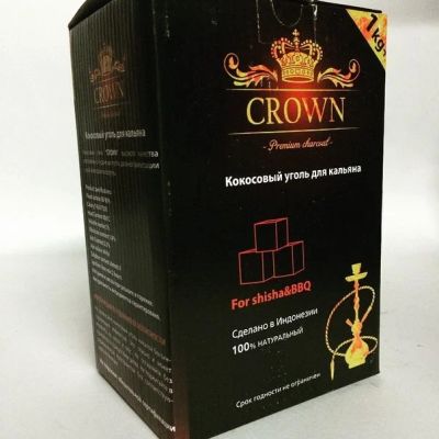 Лот: 4711164. Фото: 1. Уголь для кальяна Crown. Аксессуары и запчасти для кальянов