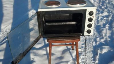 Лот: 6705490. Фото: 1. Плитка 2-х комфорочная с духовкой. Кухонная