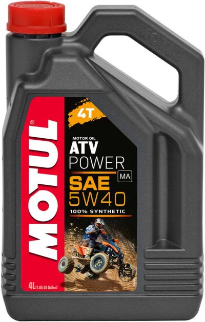 Лот: 20067503. Фото: 1. MOTUL ATV Power 4T 5w40 SN/SJ... Масла, жидкости