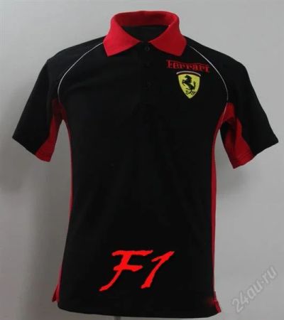 Лот: 1826382. Фото: 1. Рубашка поло Ferrari. Другое (спортивная одежда)