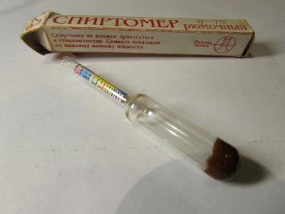Лот: 7127428. Фото: 1. Спиртомер рюмочный 0-75 новый. Другое (домашний быт)