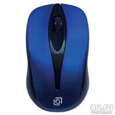 Лот: 15750711. Фото: 1. Мышь Oklick 675MW Black/Blue USB... Клавиатуры и мыши