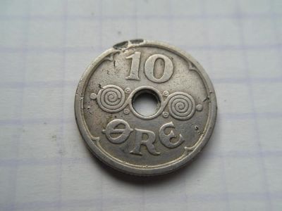 Лот: 7983839. Фото: 1. Дания 10 эре 1924. Европа