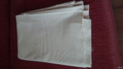 Лот: 13756915. Фото: 1. отрез плотной ткани х/б бязь суровая. Ткани, нитки, пряжа