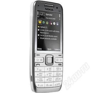 Лот: 950773. Фото: 1. Nokia E52 белый. Смартфоны