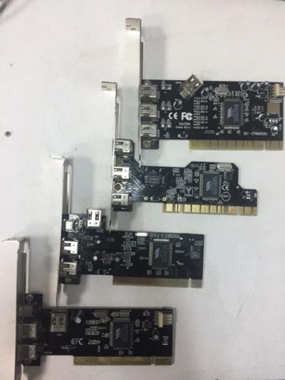 Лот: 10733908. Фото: 1. Контроллер IEEE-1394 PCI FireWire... Платы расширения, контроллеры, доп. порты