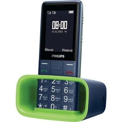 Лот: 6871161. Фото: 1. Сотовый телефон Philips Xenium... Кнопочные мобильные телефоны