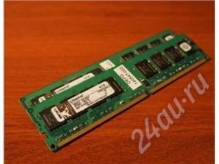 Лот: 492766. Фото: 1. Kingston DDR2 1GB. Оперативная память