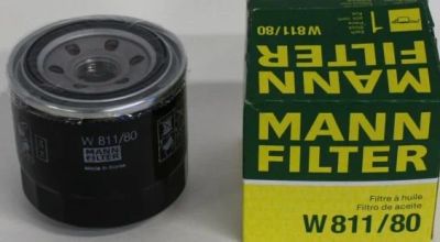 Лот: 11550025. Фото: 1. Фильтр масляный MANN W811/80 MANN... Расходные материалы
