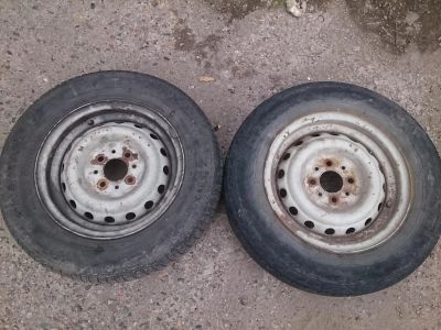 Лот: 9910311. Фото: 1. Две штамповки с ваз классики... Диски