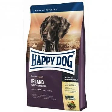 Лот: 14025344. Фото: 1. Happy Dog (Хэппи Дог) Лосось/Кролик... Корма