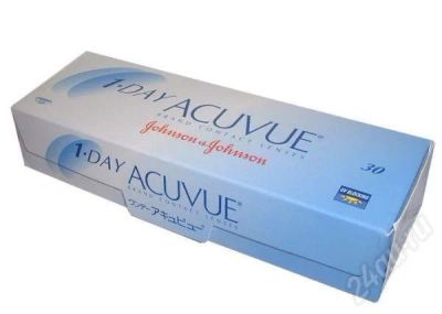 Лот: 658443. Фото: 1. Мягкие контактные линзы Acuvue... Антисептики, защитные средства, медицинские маски