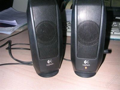Лот: 1747217. Фото: 1. Колонки Logitech S120 black OEM... Акустические системы