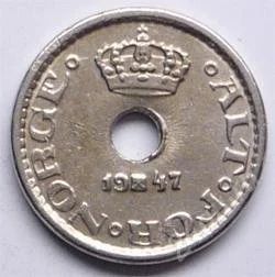 Лот: 108858. Фото: 1. Норвегия. 10 оре 1947г. Европа
