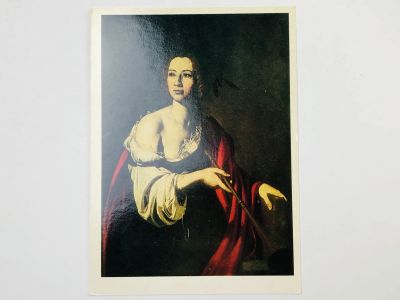 Лот: 23298479. Фото: 1. Хосе де Рибера. Клио. Открытка... Открытки, конверты